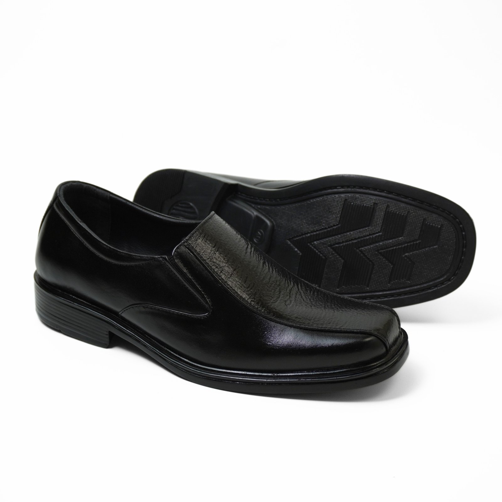 Sepatu Pantofel Pria Kulit Asli SP-5 Slip On