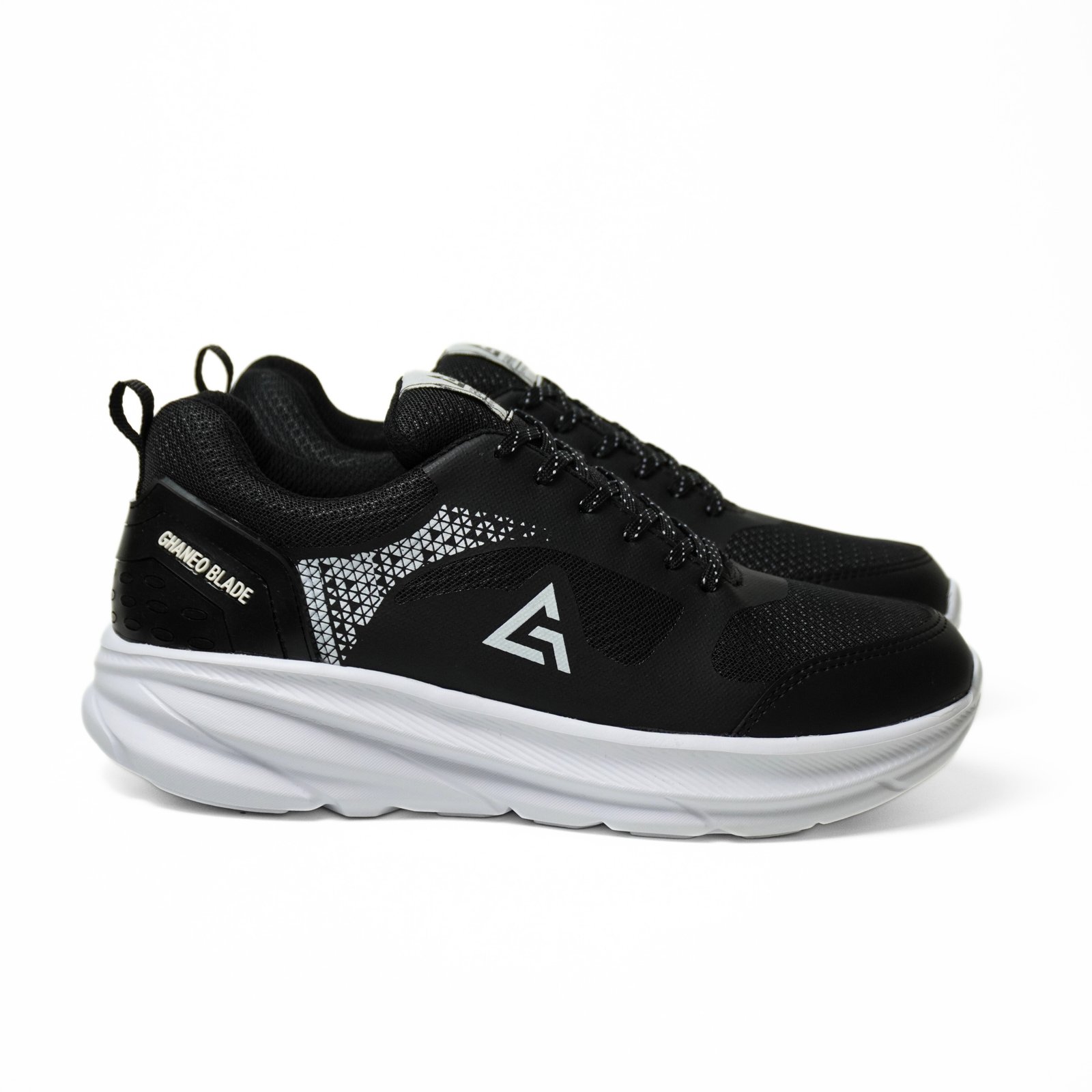 Sepatu Running Ghaneo Blade Full Black
