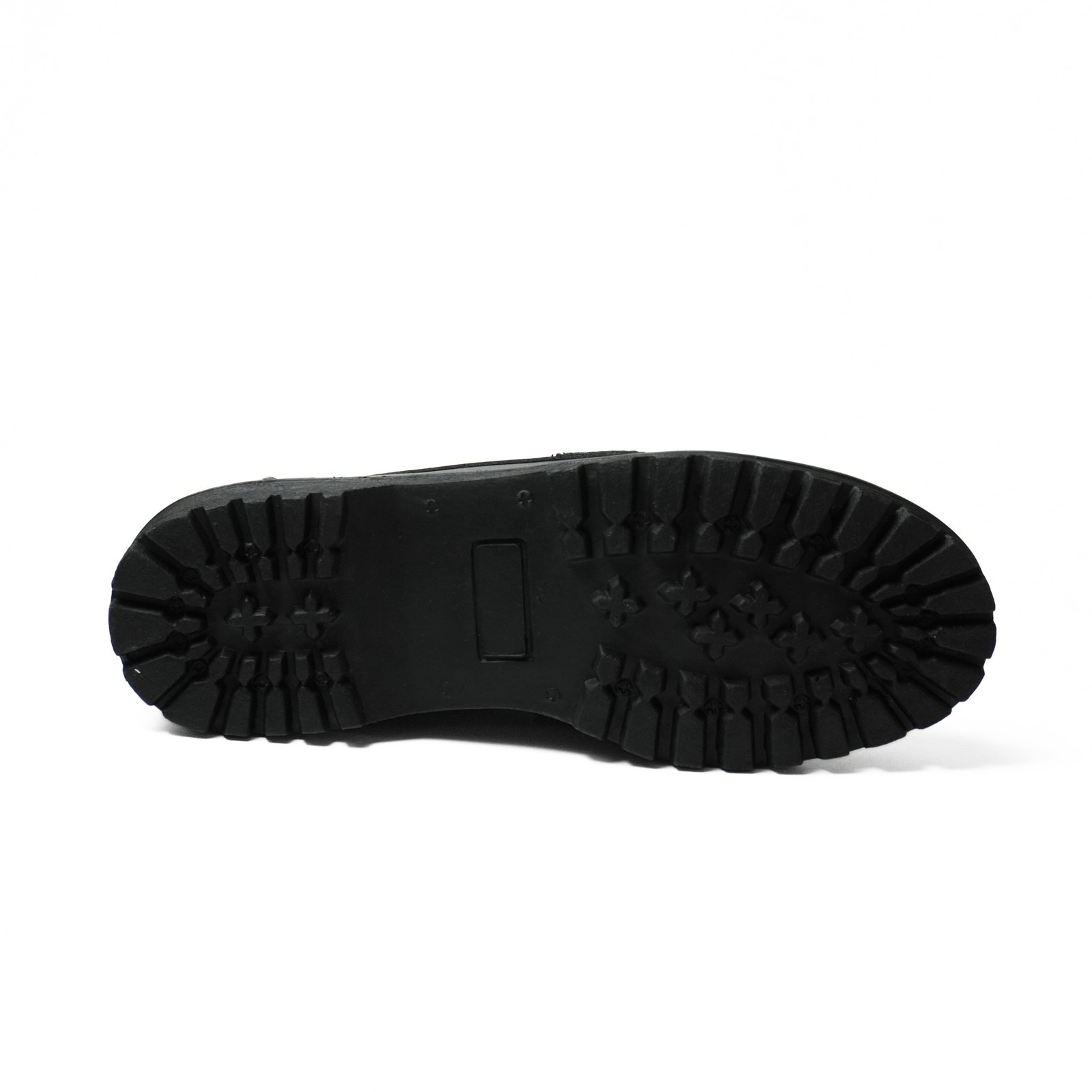 Sepatu Loafers Pria Formal Hitam LM-02 Polos
