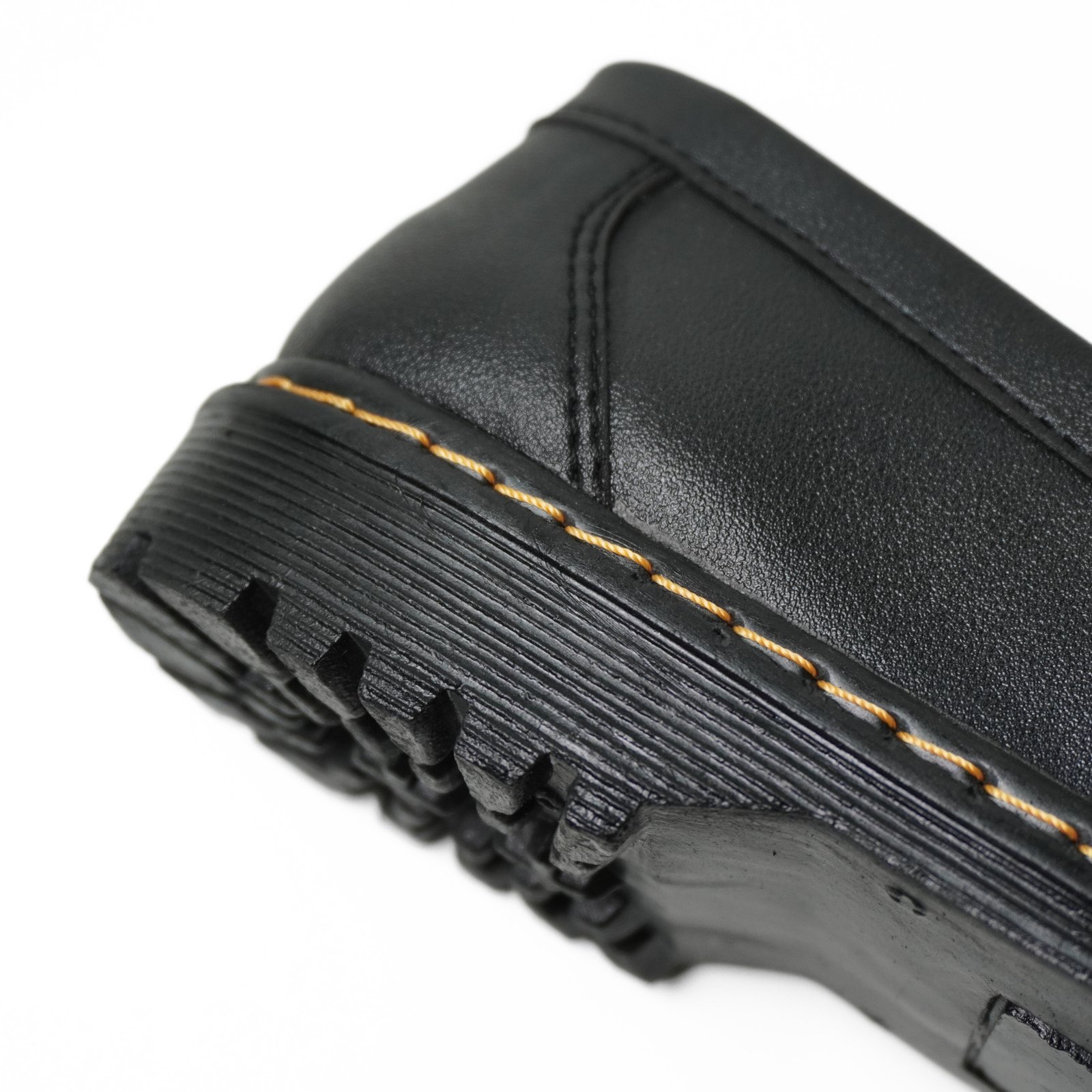 Sepatu Loafers Pria Formal Hitam LM-02 Polos