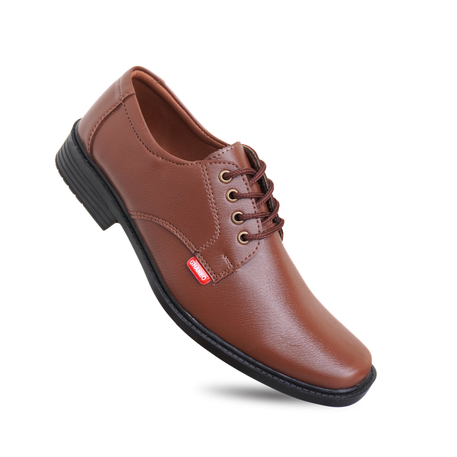 Sepatu Pantofel Pria Formal P-01 Tali - Coklat