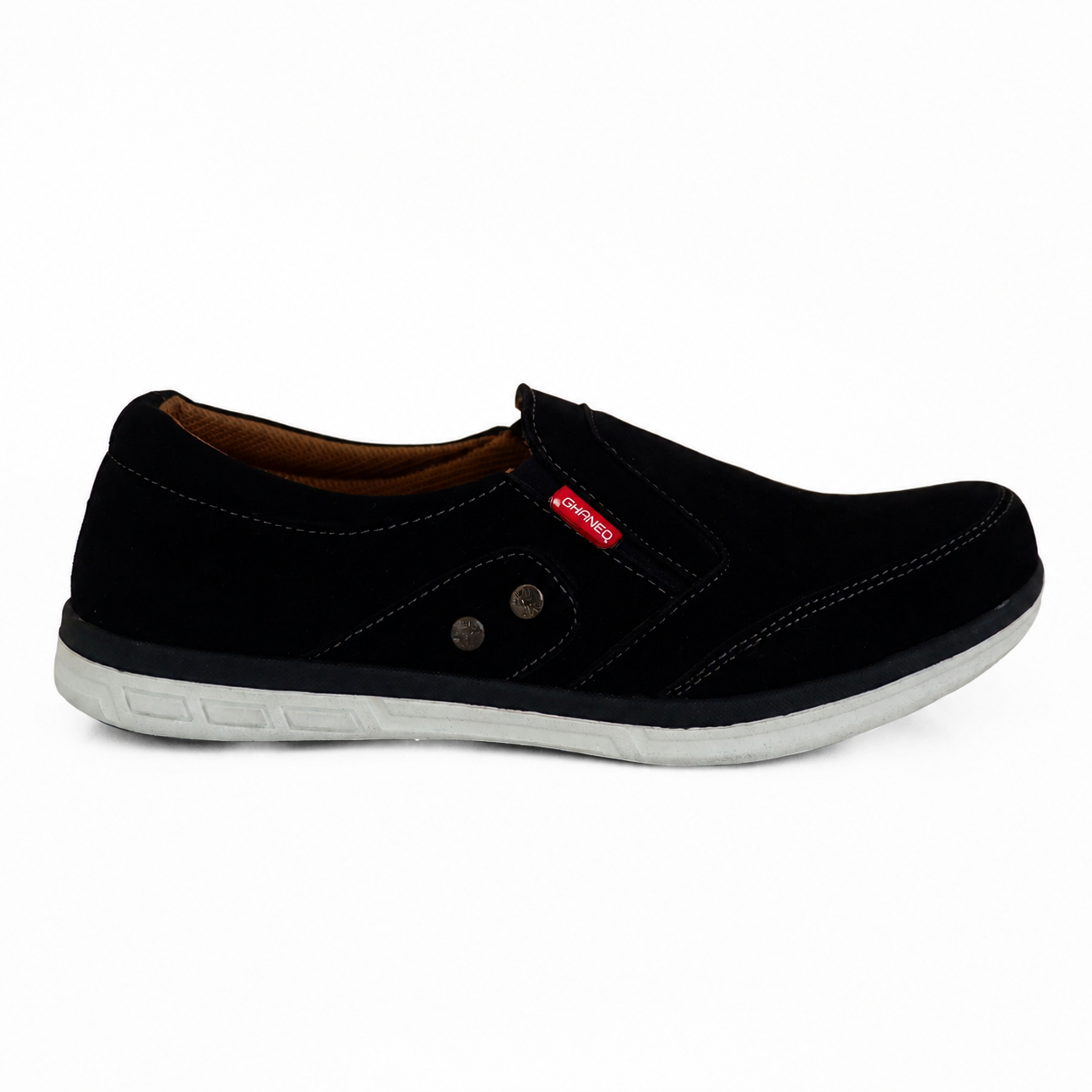 Sepatu Slip On Kulit Suede G-01 Casual