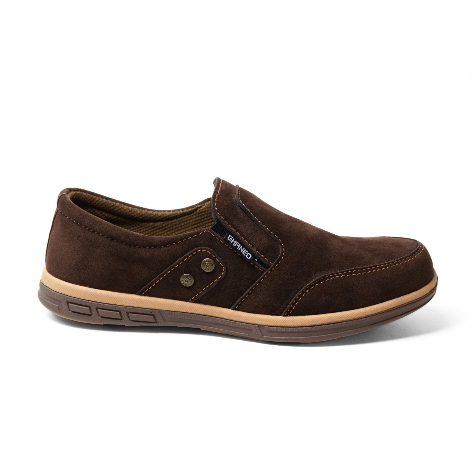 Sepatu Slip On Kulit Suede G-01 Casual