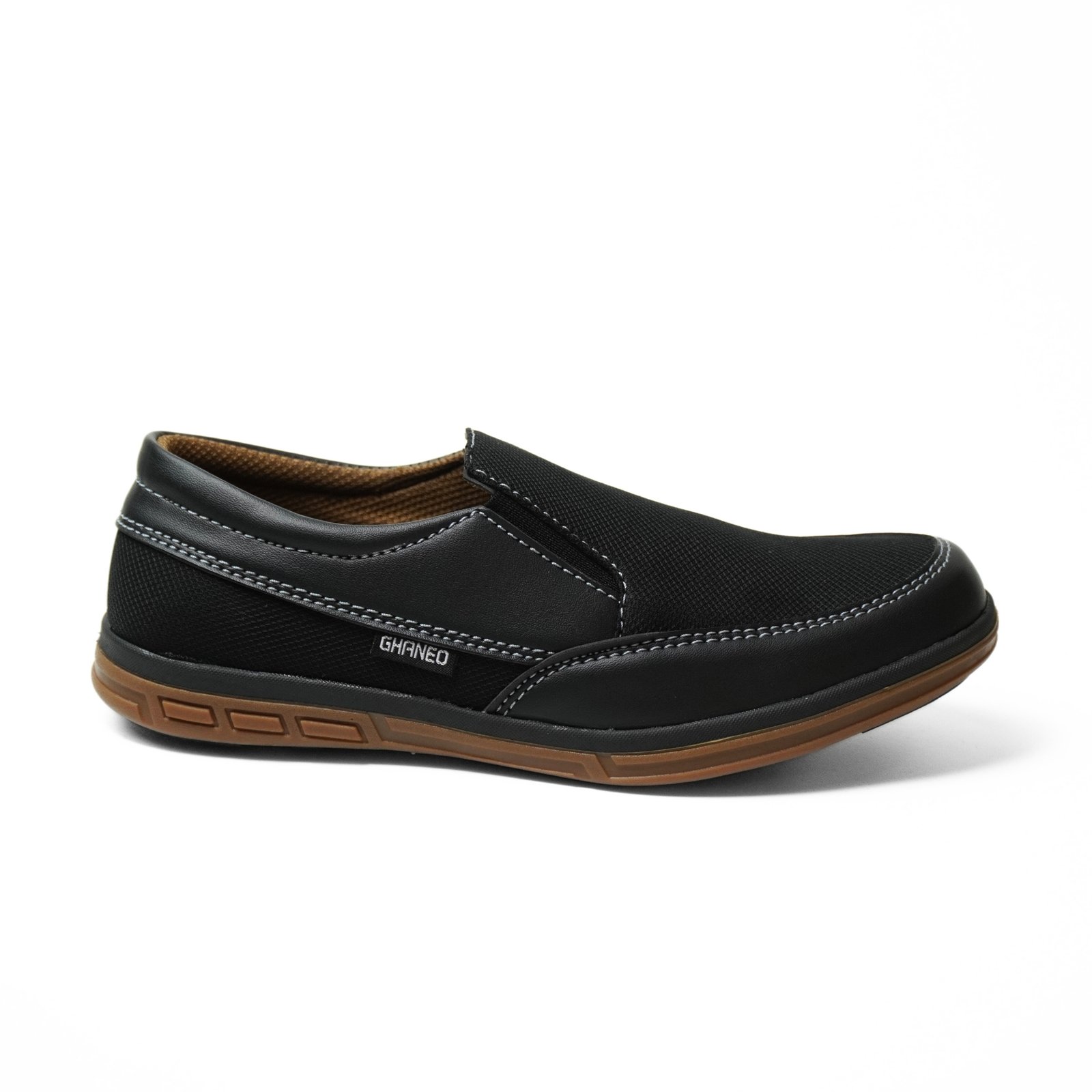 Sepatu Slip On Kulit Suede G-01 Casual