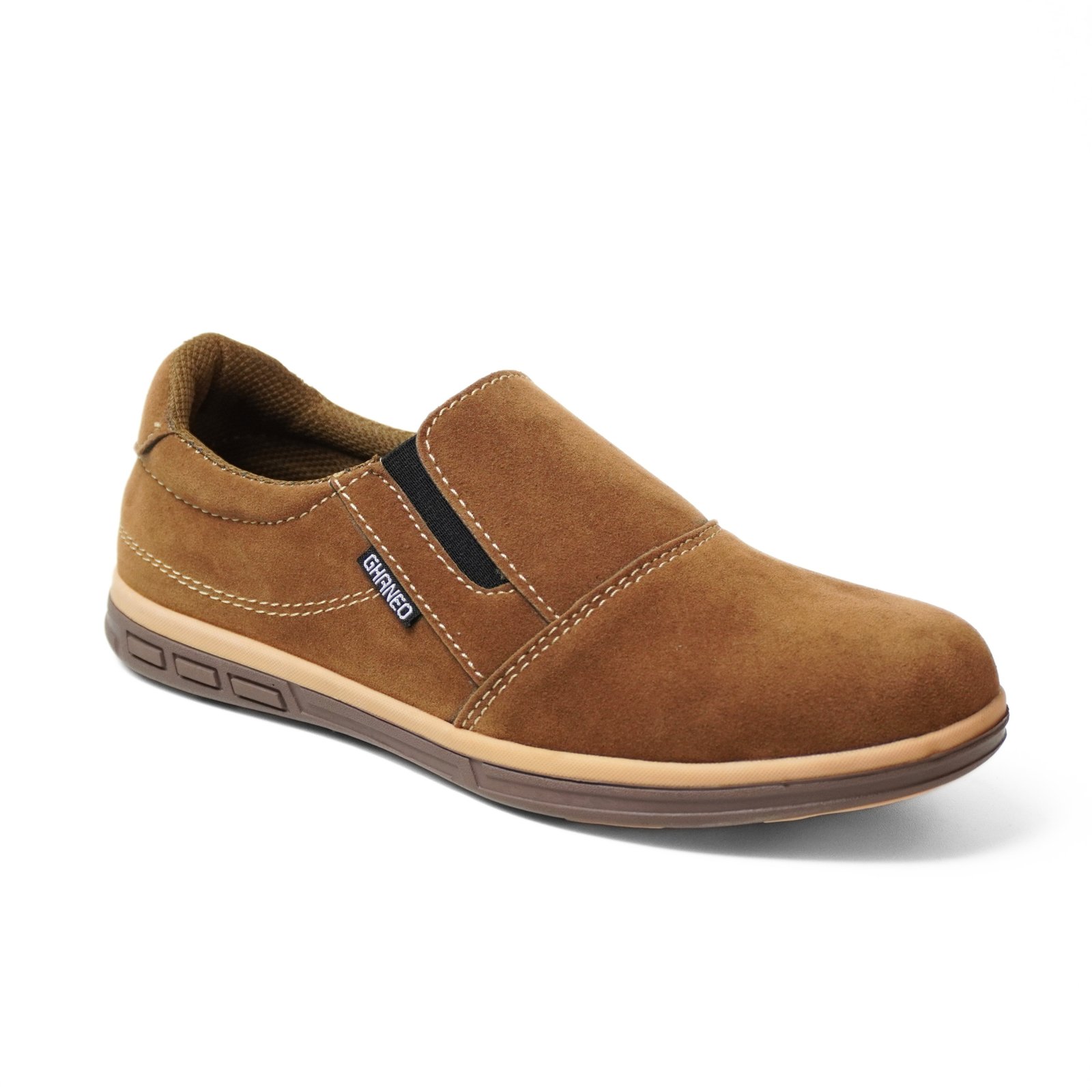 Sepatu Slip On Kulit Suede G-22 Casual
