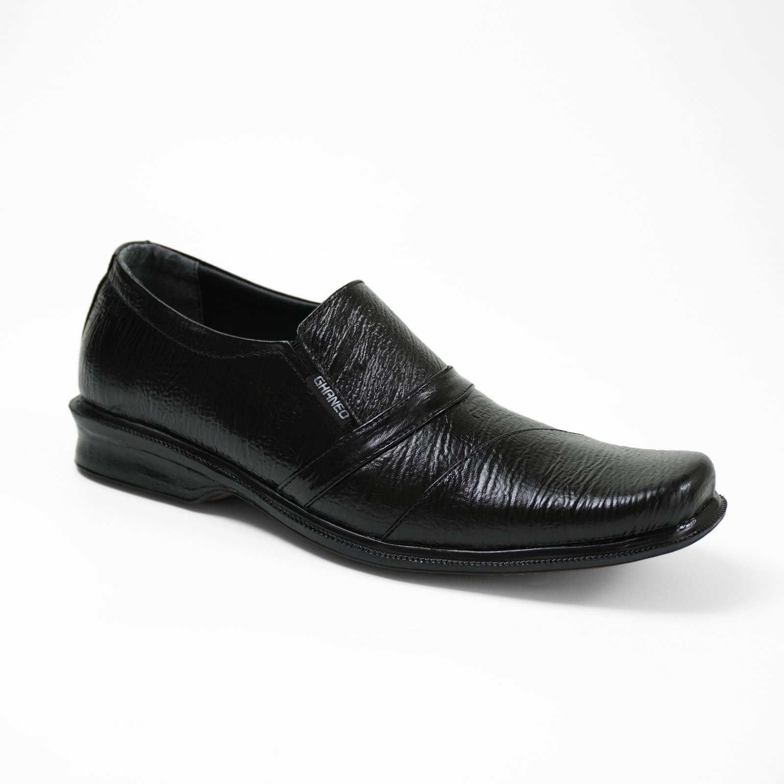 Sepatu Pantofel Pria Kulit Asli SP-04 Formal - Hitam